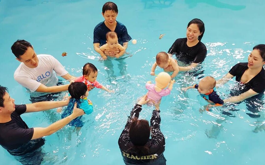 Baby Swimming Lessons @ Little Splashes